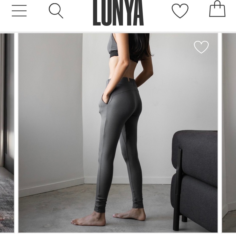 *ISO* LUNYA Siro Pocket Legging Meditative Grey XS